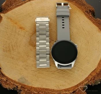 Smartwatch damski  HC3 na szarym pasku silikonowym, lub bransolecie stalowej ⌚ z bluetooth 📲 Rozmowy przez zegarek  ✓Autoryzowany sklep. ✓Grawer 0zł ✓Gratis Kurier 24h ✓Zwrot 30 dni ✓Gwarancja najniższej ceny✓Negocjacje ➤Za.jpg